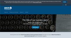 Desktop Screenshot of ersteprivatebanking.com